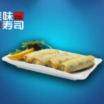 K5. Hjemlavet Forårsruller m. oksekød og ost (4 stk.)